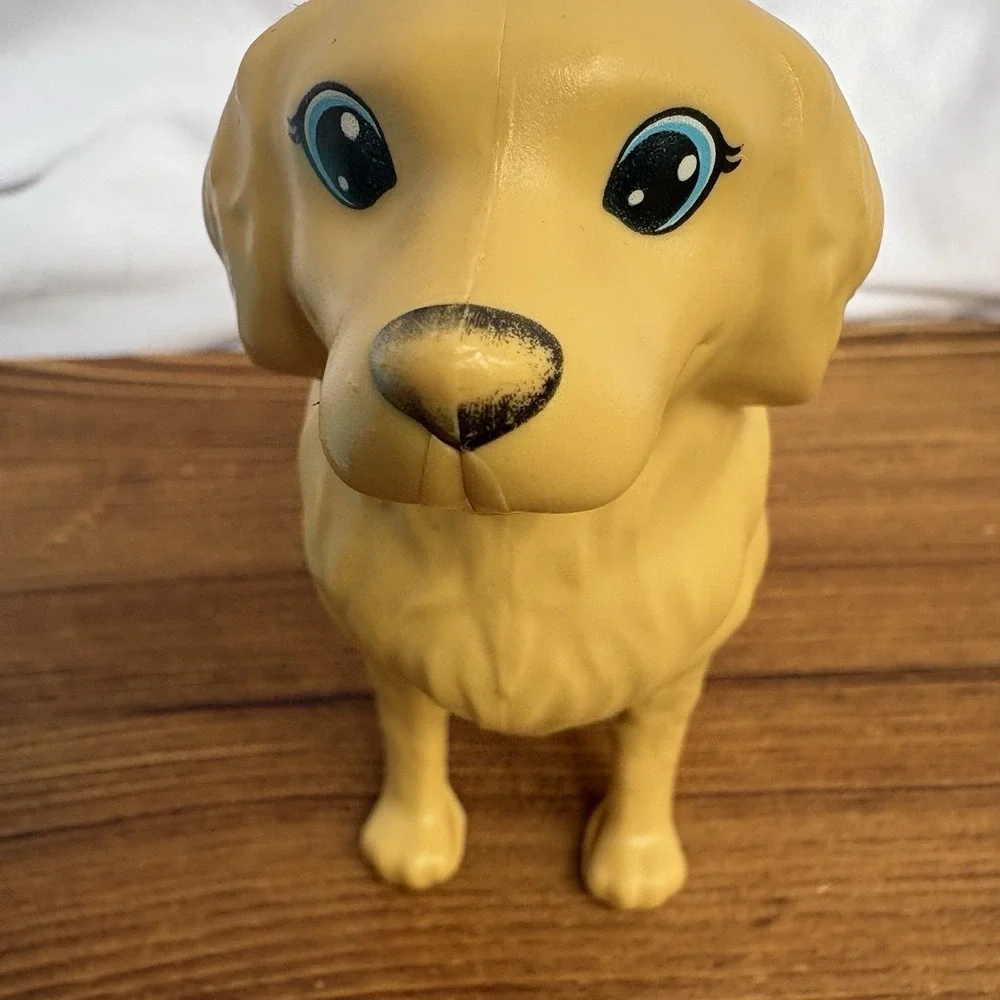 Barbie Newborn Pups Golden Retriever Mom Dog Puppy & Couch Accessories